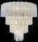Large Vintage Murano Glass Tiered Chandelier with 78 Alabaster White Glasses, 1990s 9