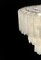 Lampadario grande vintage in vetro di Murano con 78 bicchieri in alabastro bianco, anni '90, Immagine 3