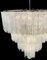 Large Vintage Murano Glass Tiered Chandelier with 78 Alabaster White Glasses, 1990s 16