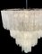 Large Vintage Murano Glass Tiered Chandelier with 78 Alabaster White Glasses, 1990s, Image 16