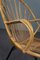 Dutch Rattan Armchair with Armrests, 1960s, Image 8