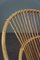 Dutch Rattan Lounge Chair with Armrests, 1960s 7