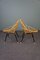 Dutch Rattan Longe Chairs with Pillows, 1960, Set of 2, Image 3