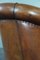 Sheep Leather Club Chair with Black Piping, Image 9