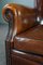 Brauner Sessel aus Schafsleder von Lounge Atelier 8