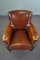 Brown Sheep Leather Armchair from Lounge Atelier, Image 7