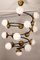 Spiralförmiger Kronleuchter mit 18 Leuchten von Stilnovo, 1980er 6