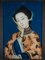 Artista cinese, Ritratto al contrario, metà del XIX secolo, Vetro e pittura, Immagine 1