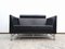 Tw -Seater Sofa in Real Leather Sofa by Ettore Sottsass for Knoll Inc. / Knoll International, Image 9