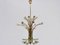 Large Chandelier with Bouquet of Flowers and Leaves by Pietro Chiesa for Fontana Arte, Italy, 1940s 1