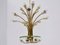 Large Chandelier with Bouquet of Flowers and Leaves by Pietro Chiesa for Fontana Arte, Italy, 1940s, Image 2