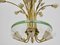 Large Chandelier with Bouquet of Flowers and Leaves by Pietro Chiesa for Fontana Arte, Italy, 1940s, Image 4