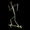 Americo Gianmateo, Große Skulptur von Usain Bolt, 2000er, Schmiedeeisen 12