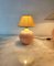 Vintage Glass Lamps in Murano Glass and Fabric from VeArt, 1980s, Set of 2 9