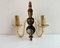 Wall Sconces in Gilt Brass from Massive Lighting, Belgium, 1980s, Set of 2 8