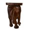 Large Elephant Table in Carved Wood, 1950s 4