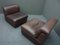Leather Club Chairs by Ernst Martin Dettinger for WK Möbel, 1970s, Set of 2 6