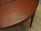 Danish Round Mahogany Table, 1970s 6