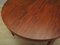 Danish Round Mahogany Table, 1970s 11