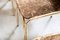 Gilded Dining Table and Chairs, 1970s, Set of 5 22