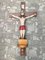 Art Deco Holz Kreuz des Herrn Jesus, 1920er 1