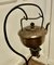 19th Century Copper Swinging Sprit Kettle on a Wrought Iron Stand, Set of 2, Image 2