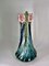 Art Deco Vase aus Barbotine Fayence, Frankreich, 1920er 5