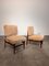 Lounge Chair in Upholstered Teak, 1950s, Set of 2 1