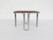 Bauhaus Tubular Steel and Vienna Straw Side Table attributed to Marcel Breuer for Embru, Switzerland, 1940s, Image 2