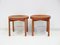 Round Teak Tray Tables attributed to Jens Harald Quistgaard, 1960s, Set of 2, Image 1