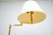 French Adjustable Brass Floor Lamp, 1970s 6