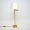 French Adjustable Brass Floor Lamp, 1970s 2