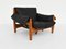 Fauteuil Sheriff en Cuir par Sergio Rodriguez pour ISA, 1957 1