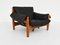 Sheriff Lounge Chair in Leather by Sergio Rodriguez for ISA, 1957 1