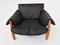 Sheriff Lounge Chair in Leather by Sergio Rodriguez for ISA, 1957 9