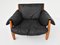 Sheriff Lounge Chair in Leather by Sergio Rodriguez for ISA, 1957, Image 9