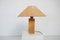 German Hexagonal Cork Lamp by Ingo Maurer for M Design, 1970s 2
