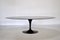 Grande Table de Salle à Manger Tulipe Ovale en Marbre Noir par Eero Saarinen pour Knoll Studio, 1990s 1