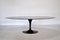 Large Oval Black Marble Tulip Dining Table by Eero Saarinen for Knoll Studio, 1990s, Image 1