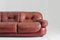 Italian Leather Sofa by Sapporo for Mobil Girgi, 1970s 15