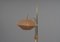 Lámpara de pie Mid-Century moderna de latón de Temde, años 60, Imagen 8