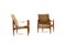 Safari Stühle von Kare Klint für Rud. Rasmussen, 1960er, 2er Set 4