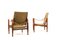 Safari Chairs by Kare Klint for Rud. Rasmussen, 1960s, Set of 2 3