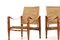 Safari Chairs by Kare Klint for Rud. Rasmussen, 1960s, Set of 2 6