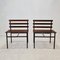 Chairs or Benches in Teak, Italy, 1960s, Set of 2 1