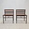 Chairs or Benches in Teak, Italy, 1960s, Set of 2, Image 1