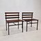 Chairs or Benches in Teak, Italy, 1960s, Set of 2, Image 5