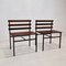 Set of Chairs or Benches in Teak, Italy, 1960s 5