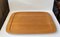 Large Danish Modern Serving Tray in Oak by Poul Hundevad, 1970s 8