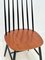 Vintage Scandinavian Spindle Back Dining Chair, 1960s, Image 5